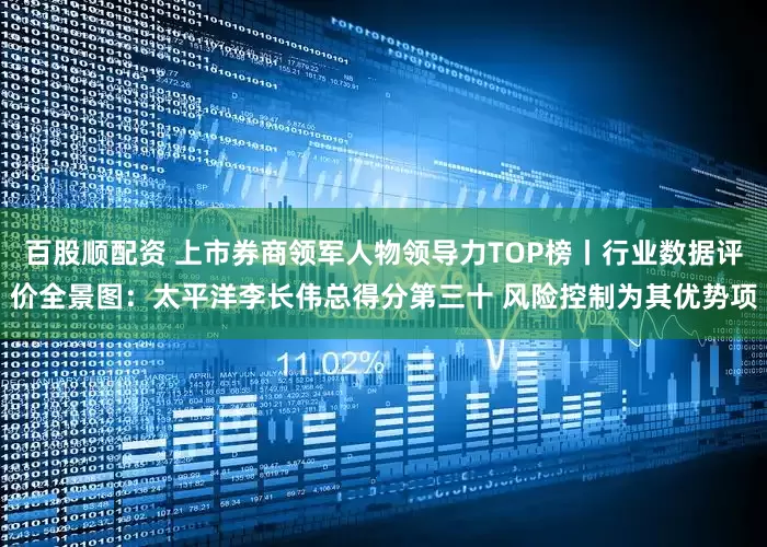 百股顺配资 上市券商领军人物领导力TOP榜丨行业数据评价全景图：太平洋李长伟总得分第三十 风险控制为其优势项